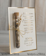 HOCHZEITSGESCHENKE Gastgeschenke Hochzeit Personalisierte Gastgeschenke Hochzeit mit Blumensamen Reagenzglas, personalisiertes Gastgeschenk Hochzeit Samen handgemachtes Gastgeschenk Hochzeit Brautpaar.7