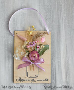 Geschenke zum Muttertag Grußkarten für Mama Holzkarte mit Widmung für Mama – Geschenkbox mit Trockenblumen Geschenk in eleganter Box mit Trockenblumen zum Muttertag Geschenkidee zum Muttertag4