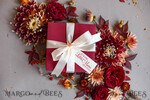 Geschenke zum Muttertag Grußkarten für Mama Holzkarte mit Herz in Geschenkbox – Muttertagsgeschenk mit Widmung, Blumen & Wachssiegel3