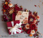 Geschenke zum Muttertag Grußkarten für Mama Holzkarte mit Herz in Geschenkbox – Muttertagsgeschenk mit Widmung, Blumen & Wachssiegel3