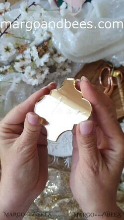 PLATZKARTEN / TISCHKARTEN  
 Luxus Premium Glitzer/ Gold/ Silber/ Roségold Gold Acrylic Platzkarten, 3D Gold Luxuriöse Hochzeits Sitzkarten, Elegante Acryl Hochzeitsnamensschilder, Individuell Lasergeschnittene Empfangskarten, Bearbeitbarer Text13