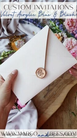 HOCHZEITS EINLADUNGEN Gold / Roségold / Silber / Glitzer Elegante Hochzeitseinladungen in hellrosa, Plexi-Hochzeitseinladungskollektion, glamouröse Hochzeitseinladungen in pink und eisblau, luxuriöse Hochzeitskarten.5