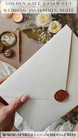HOCHZEITS EINLADUNGEN lasergeschnitten / graviert / geprägt Elegante Hochzeitseinladungen Suite, Spitzenrustikale Hochzeitseinladungsset, rustikale Hochzeitseinladungen, ökologische rustikale Hochzeitskarten.10
