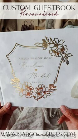 HOCHZEITS-GÄSTEBÜCHER Samtkissen Instax Gästebuch Personalisierte Elfenbein Instax Samt Hochzeitsgästebuch Gold, Großes Instant Hochzeitsgästebuch, Polaroid Samt Gästebuch Goldene Hochzeit8