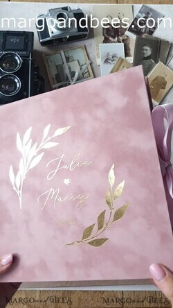 HOCHZEITS-GÄSTEBÜCHER Samtkissen Instax Gästebuch Luxuriöses Hochzeitsgästebuch, personalisiertes Hochzeitsgästebuch, samtiges Erinnerungsfoto-Hochzeitsbuch, Polaroid-Samtgästebuch.9