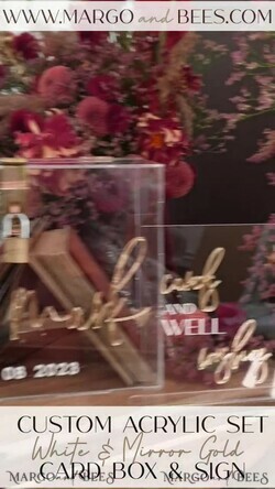 KARTONBOXEN  
 Acrylkartenbox Elegantes klares Hochzeitsset, acryl Kartenbox mit Schloss und Karten & Geschenken, personalisierte Hochzeitskartenbox, klare Kartenbox, Hochzeitskartenbox mit Deckel, Hochzeitsgeldbox, Hochzeitskartenhalter.20