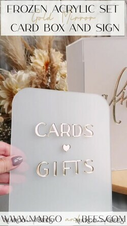 KARTONBOXEN  
 Acrylkartenbox Elegantes gefrorenes Hochzeitsset aus Acryl-Kartenbox mit Schloss und Signierkarten & Geschenken, personalisierte Hochzeitskartenbox, klare Kartenbox, Hochzeitskartenbox mit Deckel, Hochzeitsgeldbox, Hochzeitskartenhalter.25