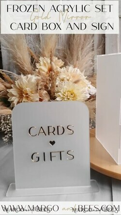 KARTONBOXEN  
 Acrylkartenbox Elegantes gefrorenes Hochzeitset aus Acryl, Kartenbox mit Schloss und Beschilderung für Karten und Geschenke, personalisierte Hochzeitskartenbox, transparente Kartenbox, Hochzeitskartenbox mit Deckel, Hochzeitsgeldbox, Hochzeitskartenhalter.18