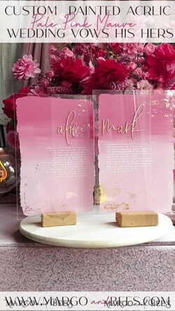 HOCHZEITSVERSPRECHEN  
 Acrylklar Gold Acryl Ombre Braut und Bräutigam Gelübde Bücher, Hochzeitsgelübde Bücher, personalisierte Gelübde Heftchen, seine und ihre Gelübde Bücher, maßgeschneiderte Hochzeitsgelübde, Hochzeitsgeschenk zur Brautparty.16