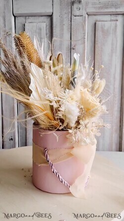 FRISCH VERHEIRATETES PAAR GESCHENKE Geldgeschenk zur Hochzeit Geschenkschachtel für Geld Geldgeschenk zur Hochzeit mit Strauß aus Trockenblumen personalisiert11