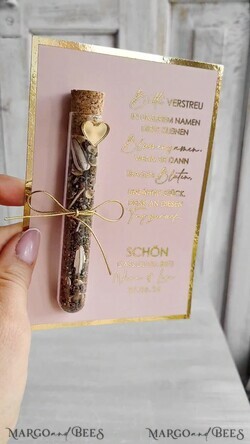 HOCHZEITSGESCHENKE Gastgeschenke Hochzeit Personalisierte Gastgeschenke Hochzeit mit Blumensamen Reagenzglas, personalisiertes Gastgeschenk Hochzeit Samen handgemachtes Gastgeschenk Hochzeit Brautpaar4