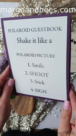 HOCHZEITS-GÄSTEBÜCHER Rustikales Holzgraviertes Fotoalbum Boho Sofortfotoalbum Holz Instax Hochzeitsfoto Gästebuch6