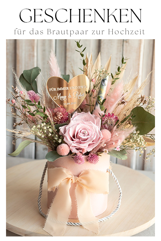 FRISCH VERHEIRATETES PAAR GESCHENKE