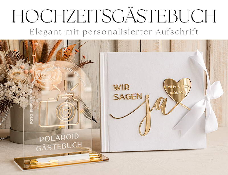 HOCHZEITS-GÄSTEBÜCHER