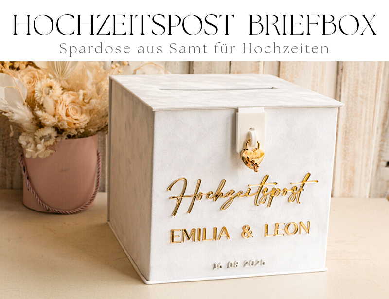 Hochzeitspost Briefbox