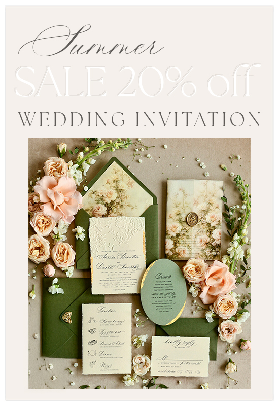 Sale Wedding invitations